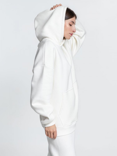 Худи Kulonga Oversize, молочно-белое