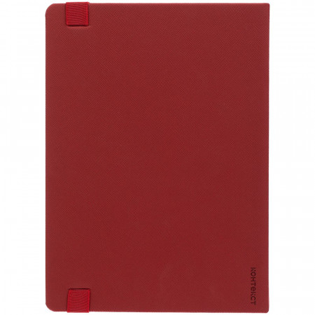 Ежедневник Peel, недатированный, красный