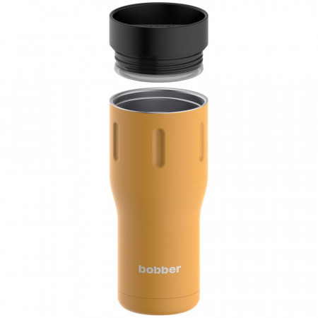 Термостакан Tumbler 470, вакуумный, оранжевый