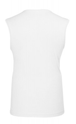 Футболка мужская без рукавов Jazzy 170, белая