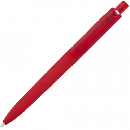 Ручка шариковая Prodir DS8 PRR-Т Soft Touch, красная