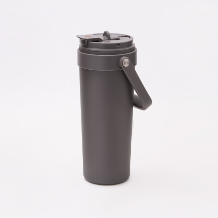Термокружка вакуумная Соло (Solo), серая
