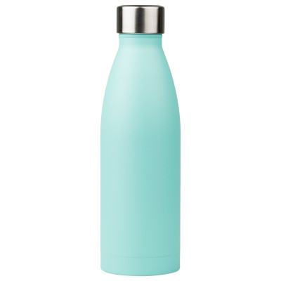 Термобутылка вакуумная герметичная Фреско (Fresco), аква (гладкое порошковое покрытие)