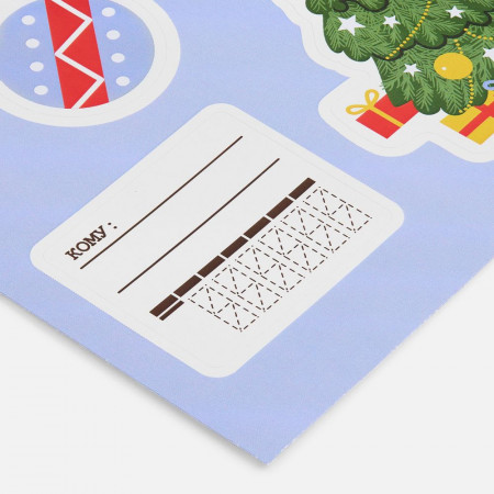 Стикерпак бумажный Thematik, новогодний