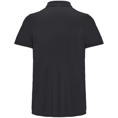Рубашка поло унисекс Pitcher, черная