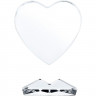 Стела Pictory Heart, прозрачная