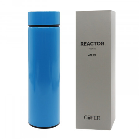 Термос Reactor с датчиком температуры (оранжевый)