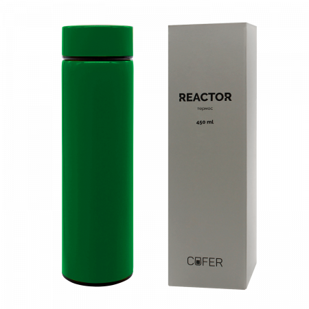 Термос Reactor с датчиком температуры (оранжевый)