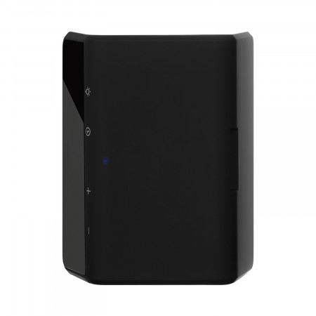 Зарядная станция с часами 15W Flame, черная