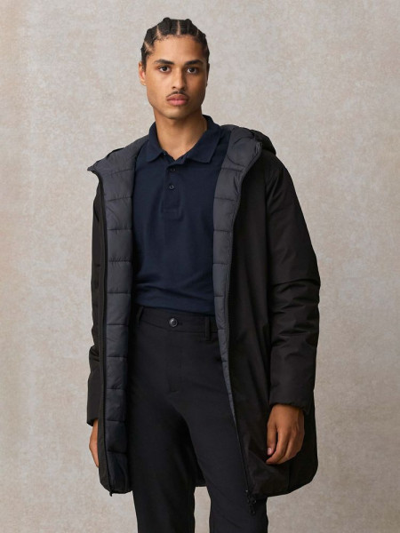 Куртка-парка унисекс Reverse, темный хаки