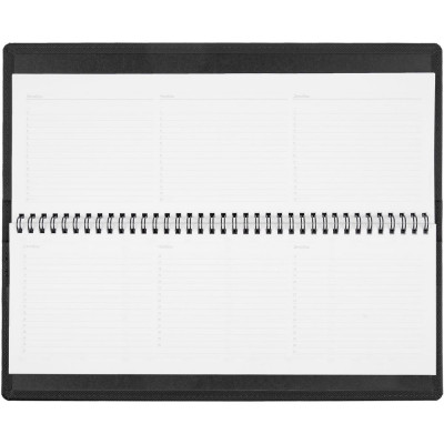 Планинг Grade на заказ, недатированный, черный