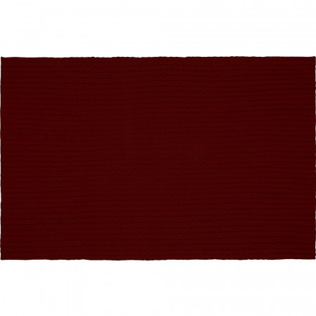 Плед Tressa, красный (бордовый)