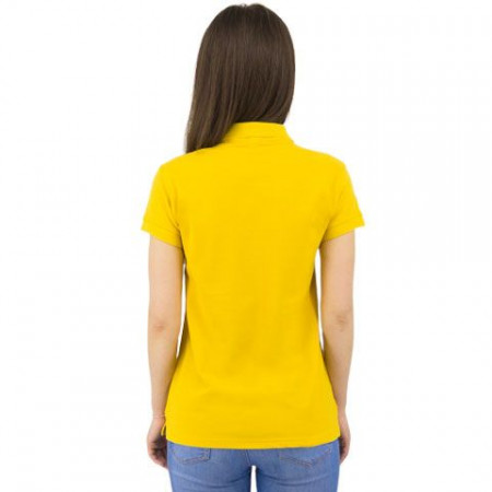 Рубашка поло Rock Lady, женская (желтая, 2XL)