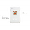 Внешний аккумулятор с подсветкой Старлайт PB (Starlight PB) 5000 mAh, белый