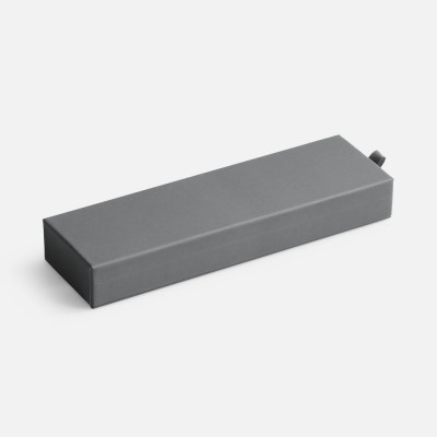 Ручка шариковая Ringa в футляре, серая