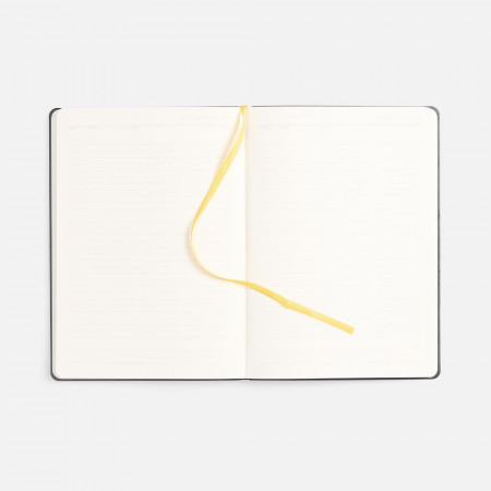 Ежедневник Flex Shall New, недатированный, темно-серый