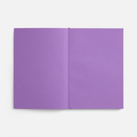 Ежедневник Flat, недатированный, фиолетовый, ver.2