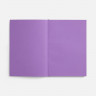 Ежедневник Flat, недатированный, фиолетовый, ver.2