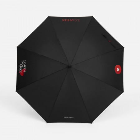 Зонт-трость Rainzee, ver.2, черный
