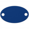 Шильдик металлический Alfa Oval, синий