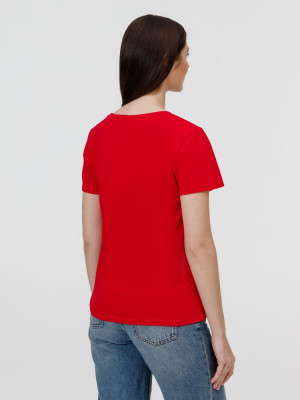 Футболка женская E150, красная