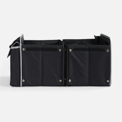 Органайзер в багажник с сумкой-холодильником Arranger, черный с серым