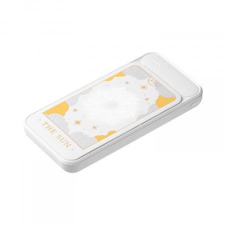 Внешний аккумулятор с подсветкой Starlight Plus PB 10000 mAh, белый