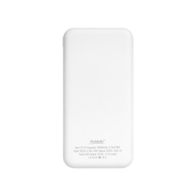 Внешний аккумулятор с подсветкой Старлайт Плюс PB (Starlight Plus PB) 10000 mAh, белый