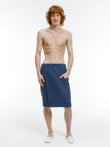 Банный набор Heat Therapy ver.2, мужской, темно-синий