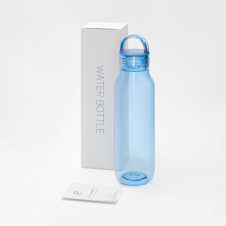 Бутылка для воды Импульс (Impulse), синяя, под полную запечатку
