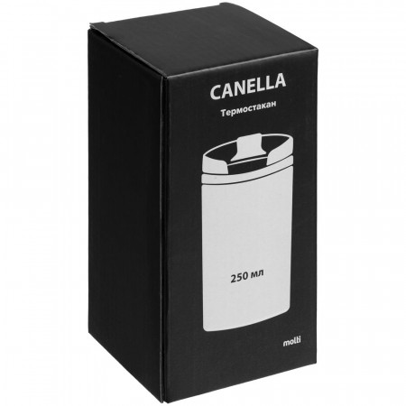 Термостакан Canella, красный матовый