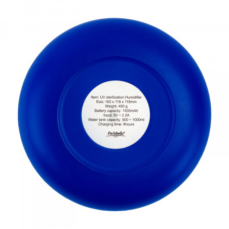 Увлажнитель с UV лампой Antibacterial Istria Ultramarine, синий