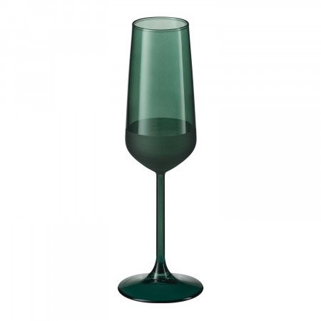 Бокал для шампанского Emerald, зеленый