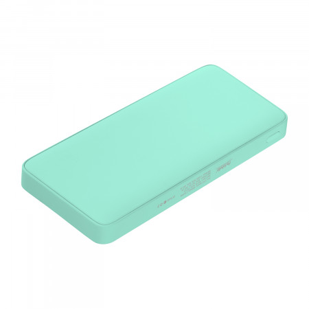 Внешний аккумулятор с подсветкой Ancor PD Plus 10000 mAh, бирюзовый