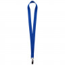 Лента для бейджа Neckband, синяя