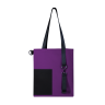 Шоппер Superbag Color (фиолетовый с черным)