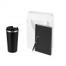 Подарочный набор Палермо (Palermo), черный (термокружка, ежедневник, ручка)