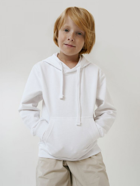 Худи детское Kirenga Kids 2.0, белое