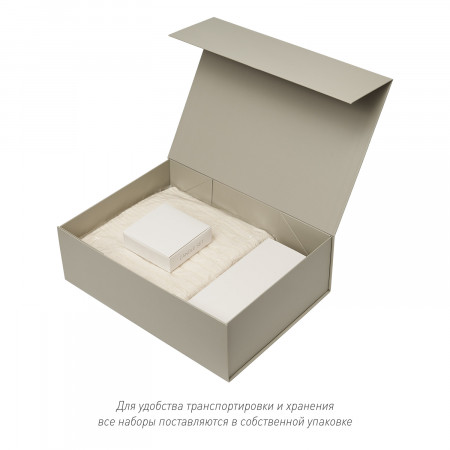 Подарочный набор Велком Пак (Welcome Pack), синий (бутылка, ежедневник, ручка, ЗУ, шоппер)