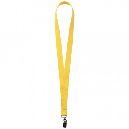 Лента для бейджа Neckband, желтая