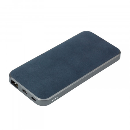 Внешний аккумулятор In Velour 10000 mAh, синий