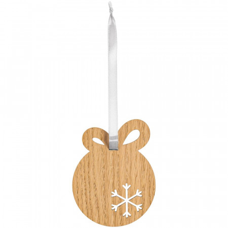 Деревянная подвеска Christmate, шар