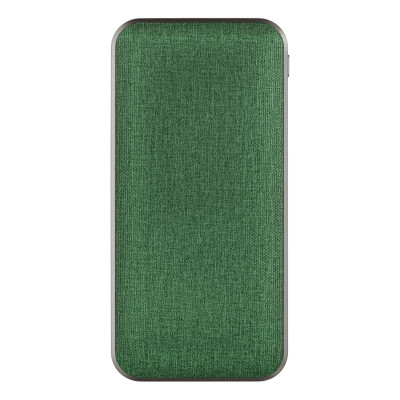 Внешний аккумулятор Твид PB (Tweed PB) 10000 mAh, зеленый