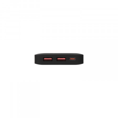 Внешний аккумулятор с подсветкой Ancor PD Plus 10000 mAh, черный