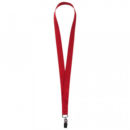 Лента для бейджа Neckband, красная