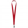Лента для бейджа Neckband, красная