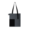 Шоппер Superbag Color (темно-серый с чёрным)