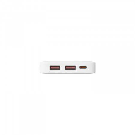 Внешний аккумулятор с подсветкой Ancor PD Plus 10000 mAh, белый