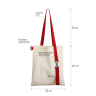 Шоппер Superbag (неокрашенный с красным)