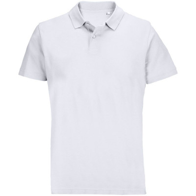 Рубашка поло унисекс Pulse, белая